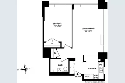 322 W 57th Street #20B, New York City, NY 10019 - Photo 12