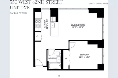 350 W 42nd Street #27K, New York City, NY 10036 - Photo 18