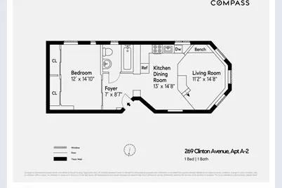 269 Clinton Avenue #A2, New York City, NY 11205 - Photo 1