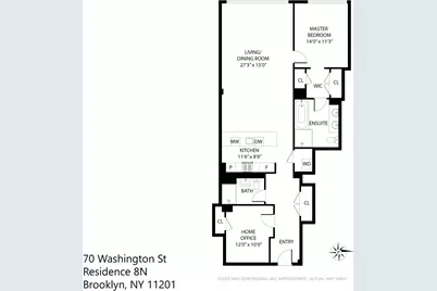 70 Washington Street #8-N, New York City, NY 11201 - Photo 14