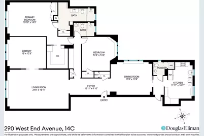 290 W End Avenue #14C, New York City, NY 10023 - Photo 10