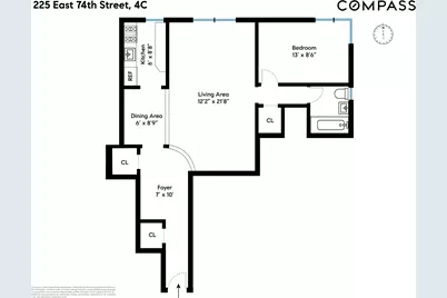 225 E 74th Street #4C, New York City, NY 10021 - Photo 4