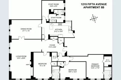 1215 5th Avenue #5B, New York City, NY 10029 - Photo 16