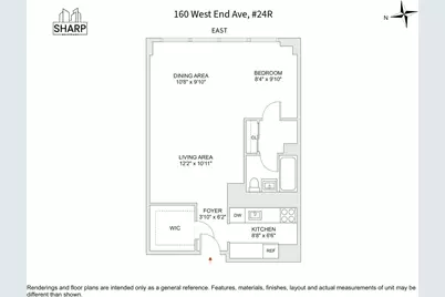 160 W End Avenue #24R, New York City, NY 10023 - Photo 1