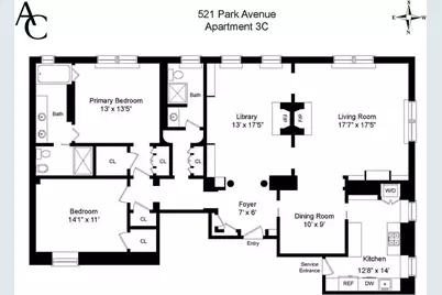 521 Park Avenue #3C, New York City, NY 10021 - Photo 14