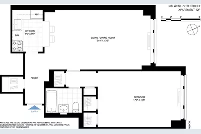 200 W 79th Street #12P, New York City, NY 10024 - Photo 10