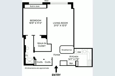 165 W 66th Street #18D, New York City, NY 10023 - Photo 8