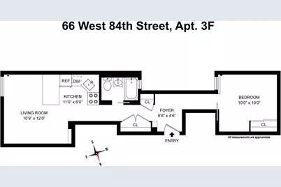 66 W 84th Street #3F, New York City, NY 10024 - Photo 6
