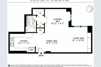 201 E 21st Street #12M, New York City, NY 10010 - Photo 8