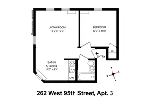 262 W 95th St, New York City, NY 10025 - Photo 1