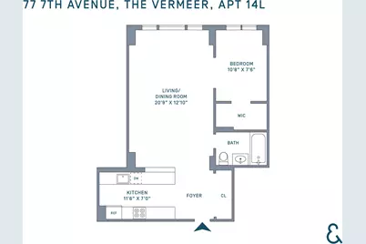 77 7th Avenue #14-L, New York City, NY 10011 - Photo 2