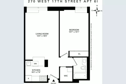 270 W 17th Street #6I, New York City, NY 10011 - Photo 14