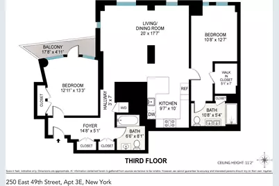 250 E 49th Street #3E, New York City, NY 10017 - Photo 20