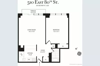 510 E 80th Street #12E, New York City, NY 10075 - Photo 1