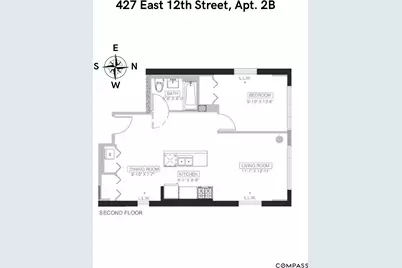 427 E 12th Street #2B, New York City, NY 10009 - Photo 8
