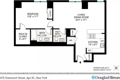 475 Greenwich Street #3C, New York City, NY 10013 - Photo 6