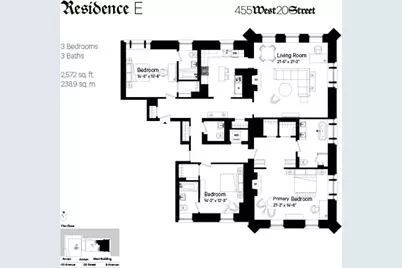 455 W 20th Street #3E, New York, NY 10011 - Photo 10