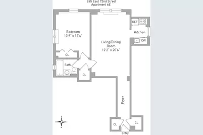 245 E 72nd Street #6E, New York City, NY 10021 - Photo 12