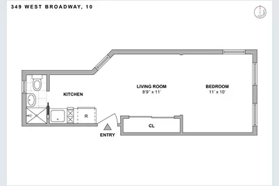 349 W Broadway #10, New York City, NY 10013 - Photo 10