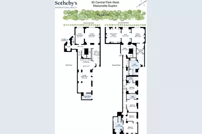 50 Central Park W #Maisonette Duplex, New York City, NY 10023 - Photo 32