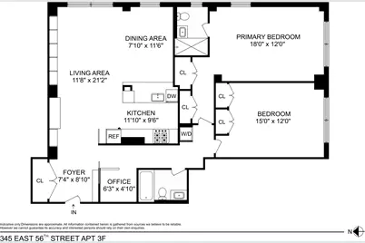 345 E 56th Street #3F, New York City, NY 10022 - Photo 10