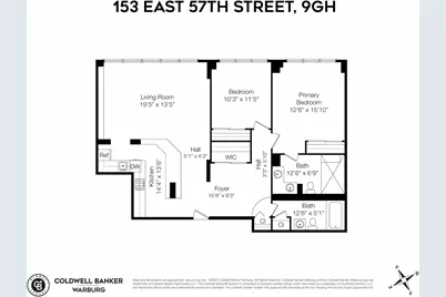 153 E 57th Street #9GH, New York City, NY 10022 - Photo 1