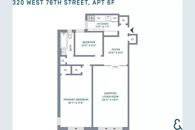 320 W 76th Street #6-F, New York City, NY 10023 - Photo 12