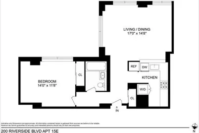 200 Riverside Boulevard #15E, New York City, NY 10069 - Photo 16