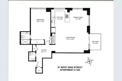 61 W 62nd Street #16D, New York City, NY 10023 - Photo 10