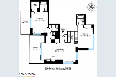 250 S End Avenue #PH2B, New York City, NY 10280 - Photo 22