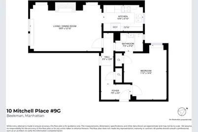 10 Mitchell Place #9G, New York City, NY 10017 - Photo 18