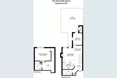 334 W 89th Street #GARDEN, New York City, NY 10024 - Photo 1