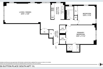 50 Sutton Place S #11L, New York City, NY 10022 - Photo 10