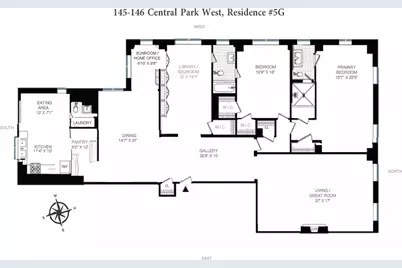 145-146 Central Park W #5G, New York City, NY 10023 - Photo 1