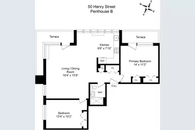 50 Henry Street #PHB, New York City, NY 10002 - Photo 8