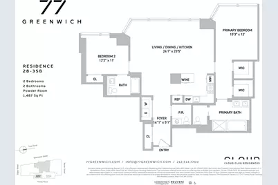 77 Greenwich Street #35-B, New York City, NY 10006 - Photo 20