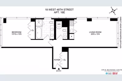 18 W 48th Street #18E, New York City, NY 10036 - Photo 10
