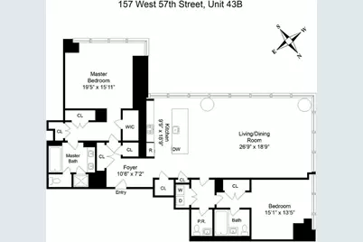 157 W 57th Street #43B, New York City, NY 10019 - Photo 10