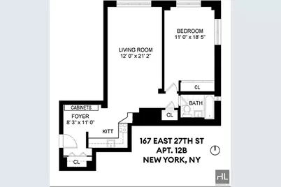 160 E 27th Street #12BA, New York City, NY 10016 - Photo 8