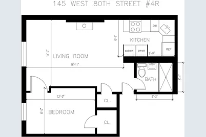 145 W 80th Street #4R, New York City, NY 10024 - Photo 32