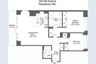 325 5th Avenue #20C, New York City, NY 10016 - Photo 10