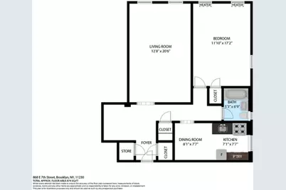 868 E 7th Street #3C, New York City, NY 11230 - Photo 16