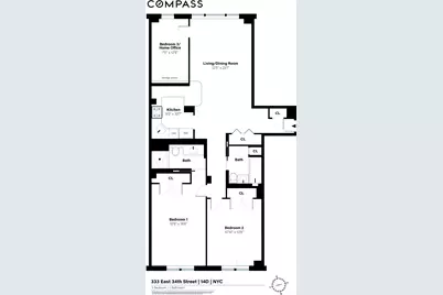 333 E 34th Street #14D, New York, NY 10016 - Photo 2