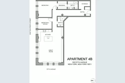 105 5th Avenue #4B, New York City, NY 10003 - Photo 2