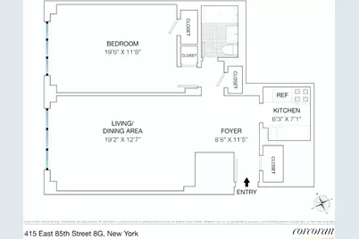 415 E 85th Street #8G, New York City, NY 10028 - Photo 8