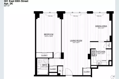 301 E 69th Street #2K, New York City, NY 10021 - Photo 12