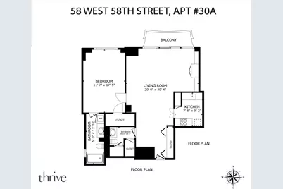 58 W 58th Street #30A, New York City, NY 10019 - Photo 8