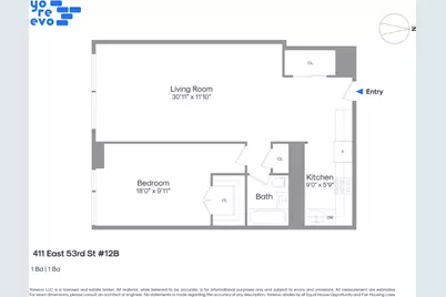 411 E 53rd Street #12B, New York City, NY 10022 - Photo 10