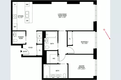 2505 Broadway #14C, New York City, NY 10025 - Photo 2