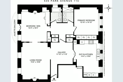 535 Park Avenue #11C, New York City, NY 10065 - Photo 12